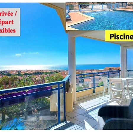 Plain-Pied, Terrasse, Piscine, Pleine Vue Mer, Plage A 6' A Pied, Parking, Wifi Fleury  Zewnętrze zdjęcie