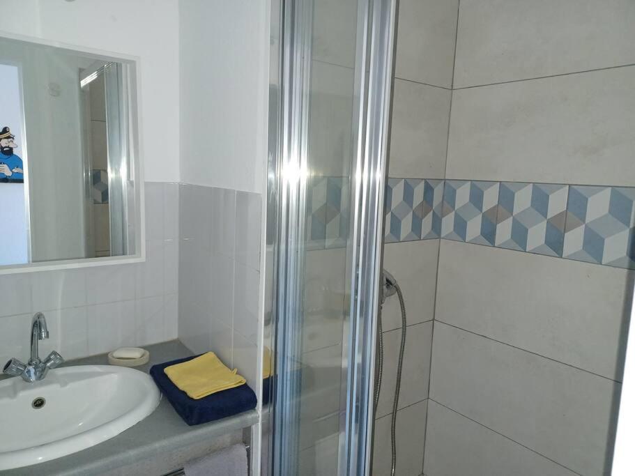 Plain-Pied, Terrasse, Piscine, Pleine Vue Mer, Plage A 6' A Pied, Parking, Wifi Fleury  Zewnętrze zdjęcie