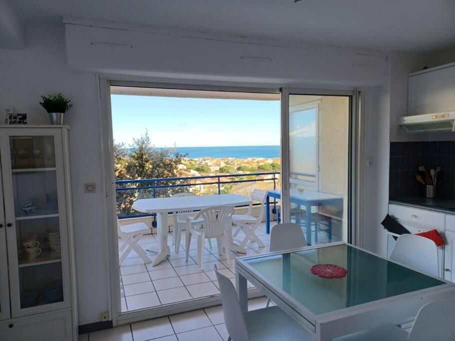 Plain-Pied, Terrasse, Piscine, Pleine Vue Mer, Plage A 6' A Pied, Parking, Wifi Fleury  Zewnętrze zdjęcie