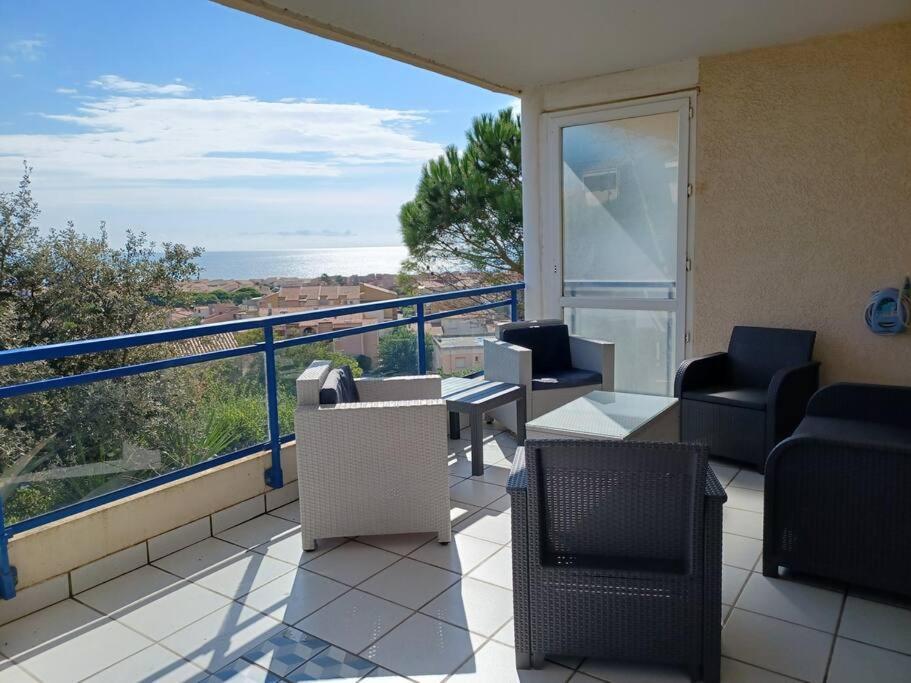 Plain-Pied, Terrasse, Piscine, Pleine Vue Mer, Plage A 6' A Pied, Parking, Wifi Fleury  Zewnętrze zdjęcie