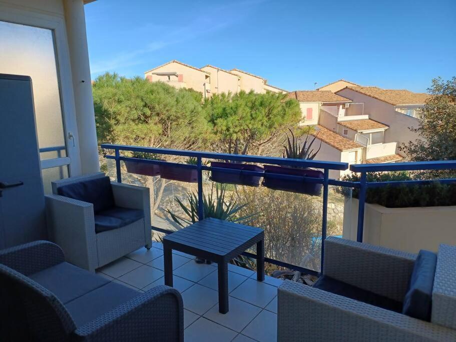 Plain-Pied, Terrasse, Piscine, Pleine Vue Mer, Plage A 6' A Pied, Parking, Wifi Fleury  Zewnętrze zdjęcie