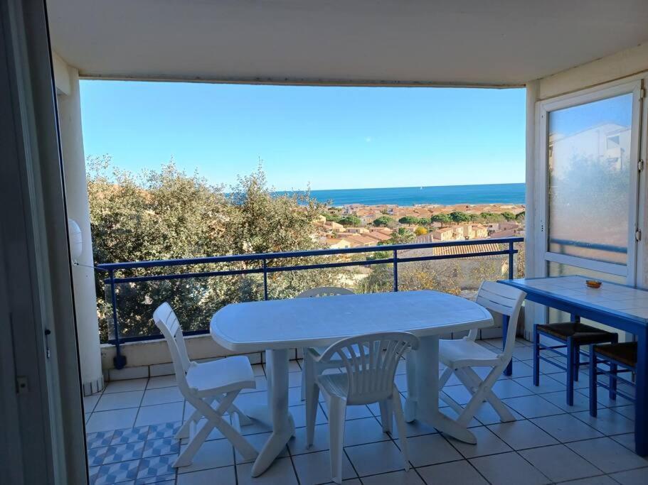 Plain-Pied, Terrasse, Piscine, Pleine Vue Mer, Plage A 6' A Pied, Parking, Wifi Fleury  Zewnętrze zdjęcie