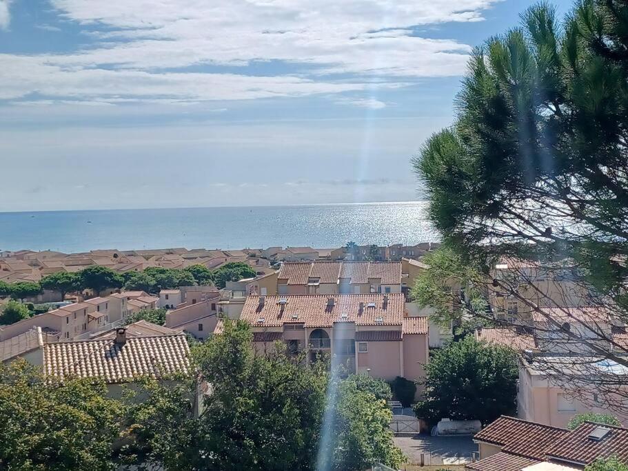 Plain-Pied, Terrasse, Piscine, Pleine Vue Mer, Plage A 6' A Pied, Parking, Wifi Fleury  Zewnętrze zdjęcie