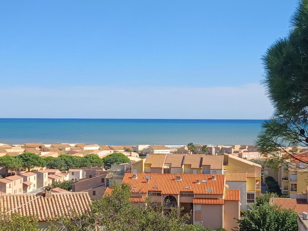 Plain-Pied, Terrasse, Piscine, Pleine Vue Mer, Plage A 6' A Pied, Parking, Wifi Fleury  Zewnętrze zdjęcie