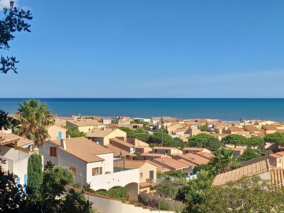 Plain-Pied, Terrasse, Piscine, Pleine Vue Mer, Plage A 6' A Pied, Parking, Wifi Fleury  Zewnętrze zdjęcie